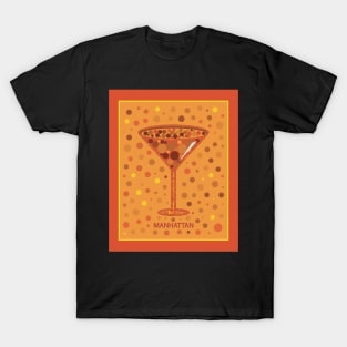 Manhattan | Cocktail | Pop Art T-Shirt